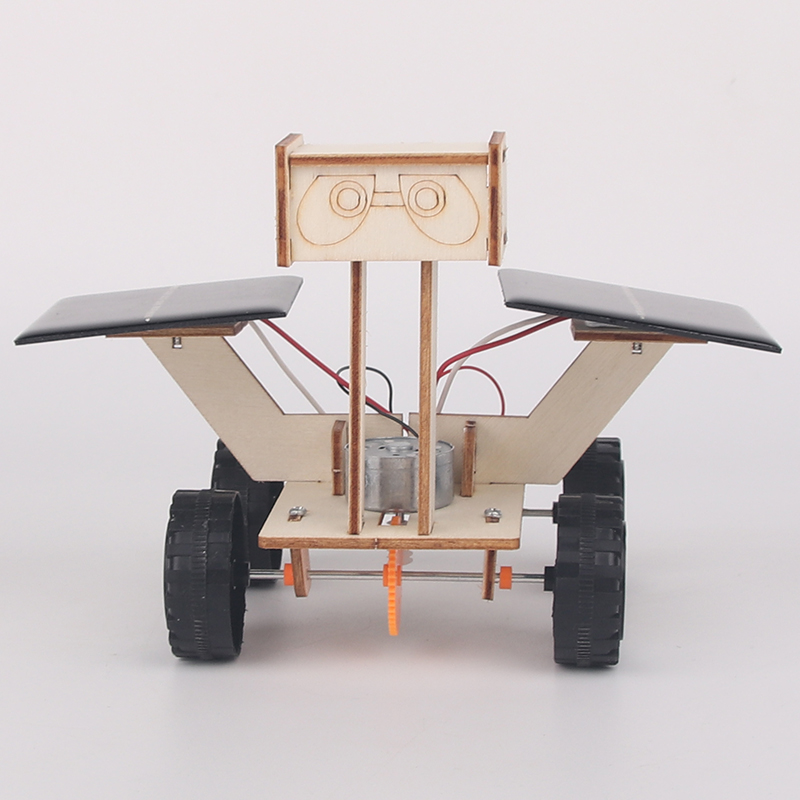 学生科技小制作太阳能月球车机器人diy手工制作材料科学实验玩具 - 图0