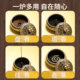 Copper incense burner Chinese style light luxury household indoor pure sandalwood aromatherapy small furnace high-grade agarwood incense mosquito coil box