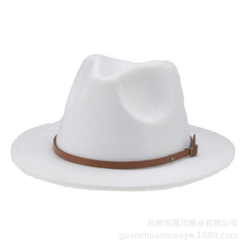 小孩毡帽春秋欧美仿毛呢宽檐礼帽爵士平檐童装发饰儿童帽子新,淘宝优惠券,粉丝福利购,淘宝优惠卷