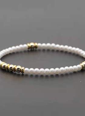 小众ins轻奢时尚风仿珍珠手链