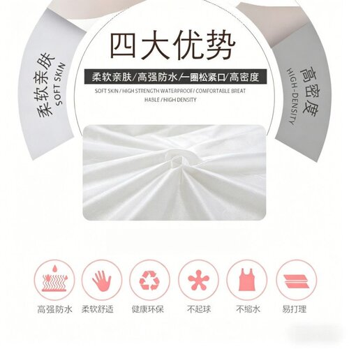 加厚一次性无纺布床罩透气防水防尘床笠新房装修养宠隔脏酒店民宿 - 图2