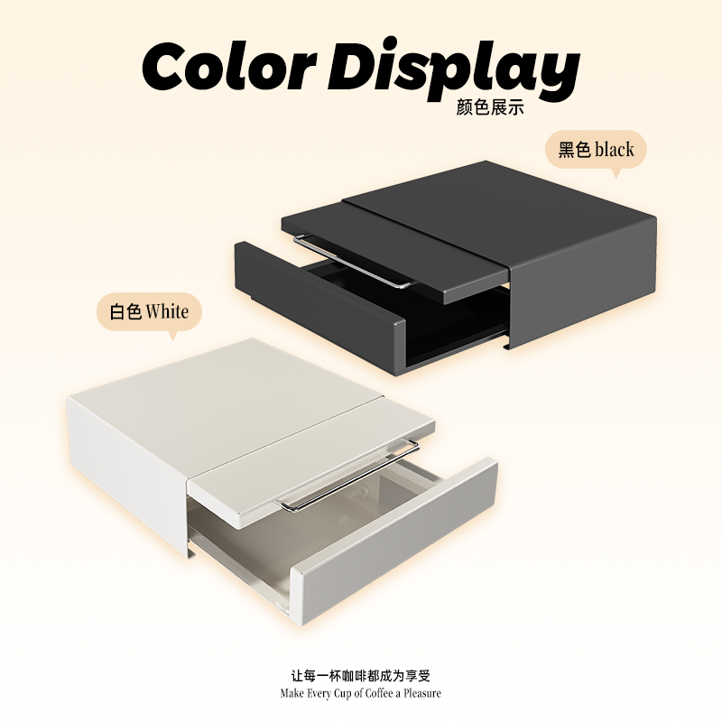 厨房多功能置物架微波炉置物架可抽拉台面置物架家居厨房储物柜 - 图0