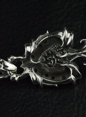 泰国朋克风复古元素骷髅吊坠