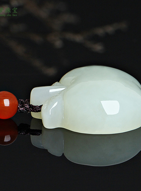 天然平安果挂件男女款项坠玉饰品