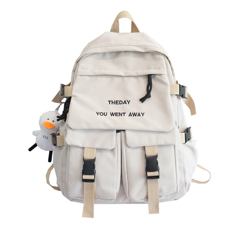 2020新款韩版中学生初中生女双肩包 搏击手双肩背包