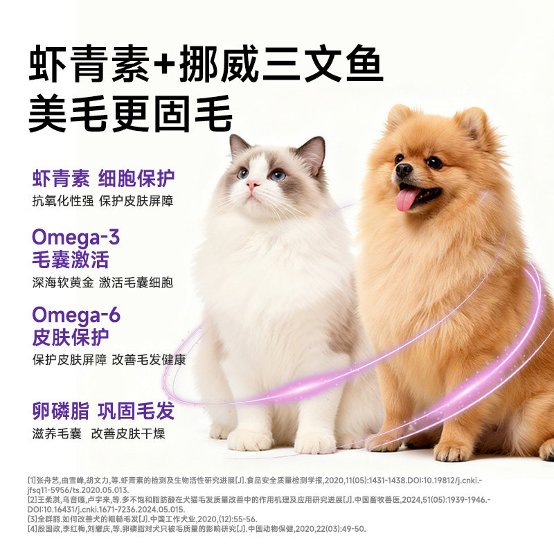 威尔逊馋嘴 猫咪零食鱼油冻干狗狗营养补充剂美毛晶球少掉毛冻干,淘宝优惠券,粉丝福利购,淘宝优惠卷