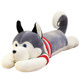 Husky bed pillow plush toy for children and girls