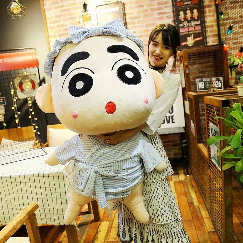 可爱蜡笔公仔抱枕毛绒玩具布玩偶睡觉娃娃送女生日男生儿童节礼物,淘宝优惠券,粉丝福利购,淘宝优惠卷