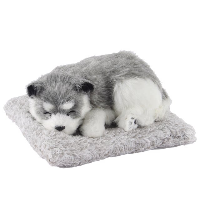 Simulated dog doll car interior decoration supplies new car deodorization