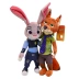 Disney Crazy Animal City Rabbit Judy Doll Fox Nick Đồ chơi búp bê sang trọng Trẻ em Quà tặng Nam và Nữ - Đồ chơi mềm đồ chơi cho bé 1 tuổi Đồ chơi mềm