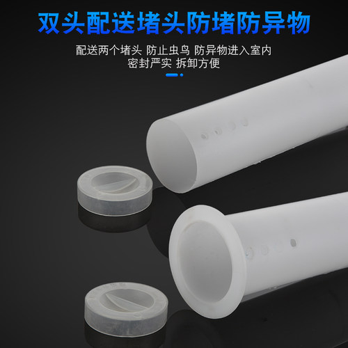 空调孔预埋件63管道套预留管套过墙孔管槽套管穿管PVC配件外管件 - 图1