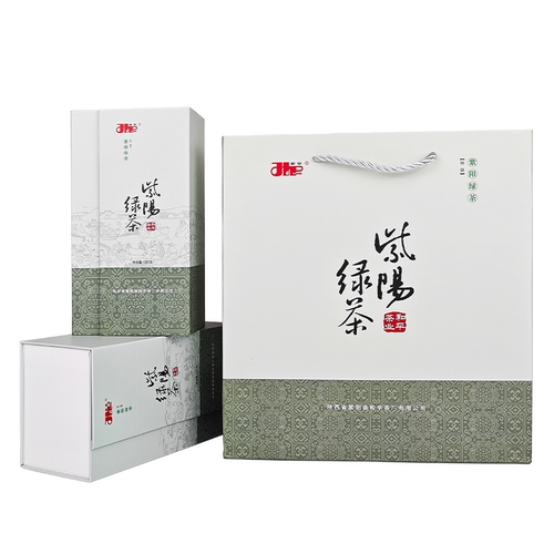 2026新茶现货特级绿茶紫阳富硒茶产区特产高山云雾240g送礼盒 - 图3