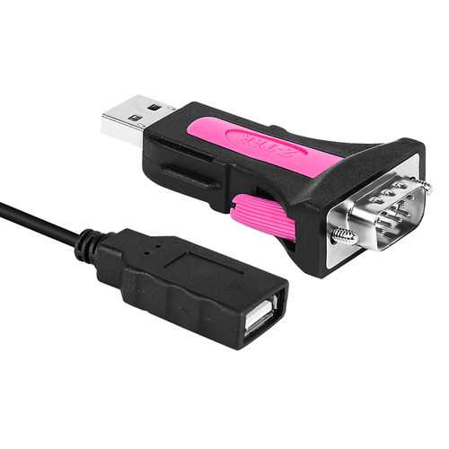 Z-TEK力特英国ft232芯片usb转RS232九针串口头com口串口ZE551A - 图1