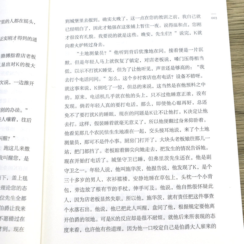 【5元专区】城堡 (奥)弗兰茨·卡夫卡著 现代当代文学文学外国小说书籍 - 图2