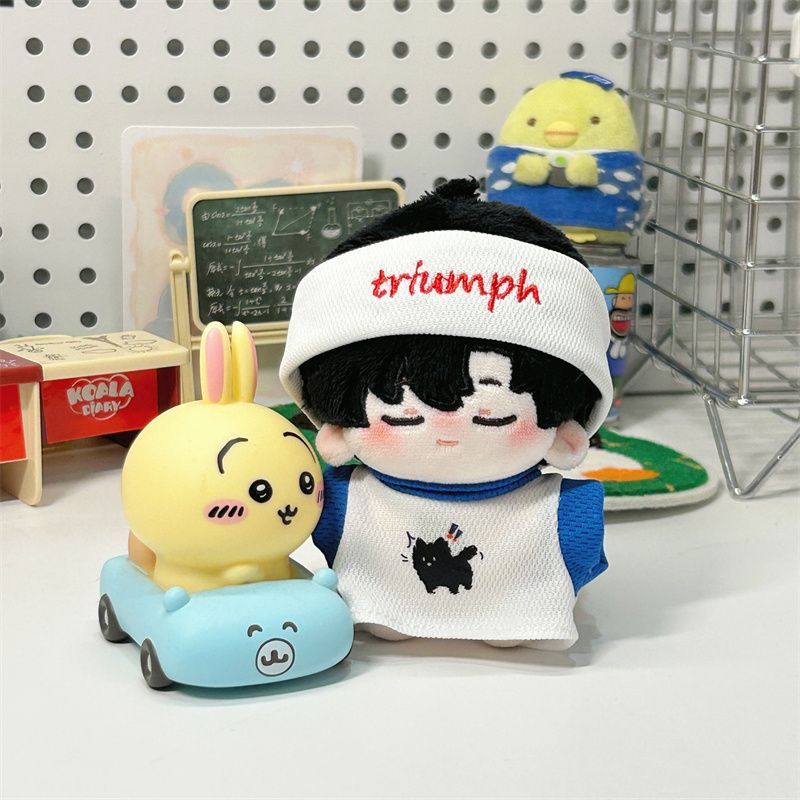 10cm娃衣新品“喵气爆棚”套装棉花娃娃海星体可爱原创无属性休闲 - 图2