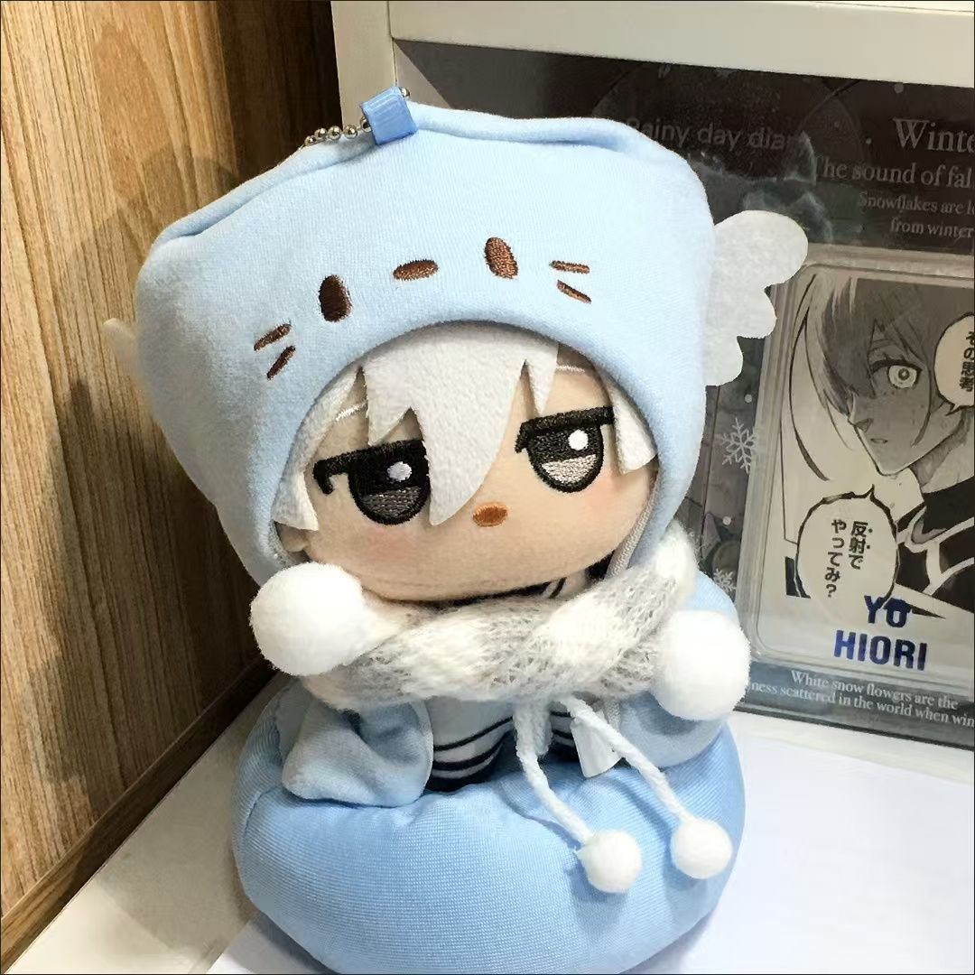 欢迎小狗小猫斗篷10cm棉花娃娃正常体海星体chiikawa娃衣可爱衣服 - 图0