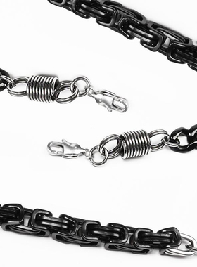 玩物制造 启示录系列钛钢工业战术机能扣吊坠项链