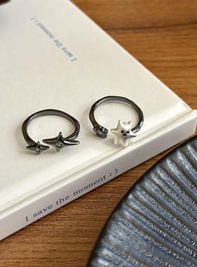 新款小众设计开口戒指