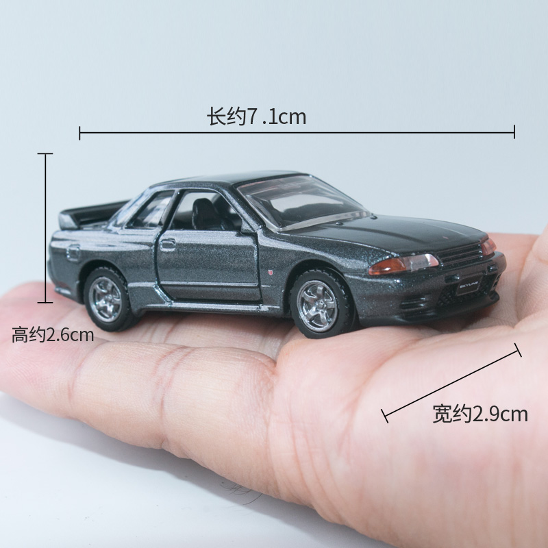 日本TOMICA多美卡PREMIUM黑盒仿真合金小汽车玩具 BNR32跑车#26-图1