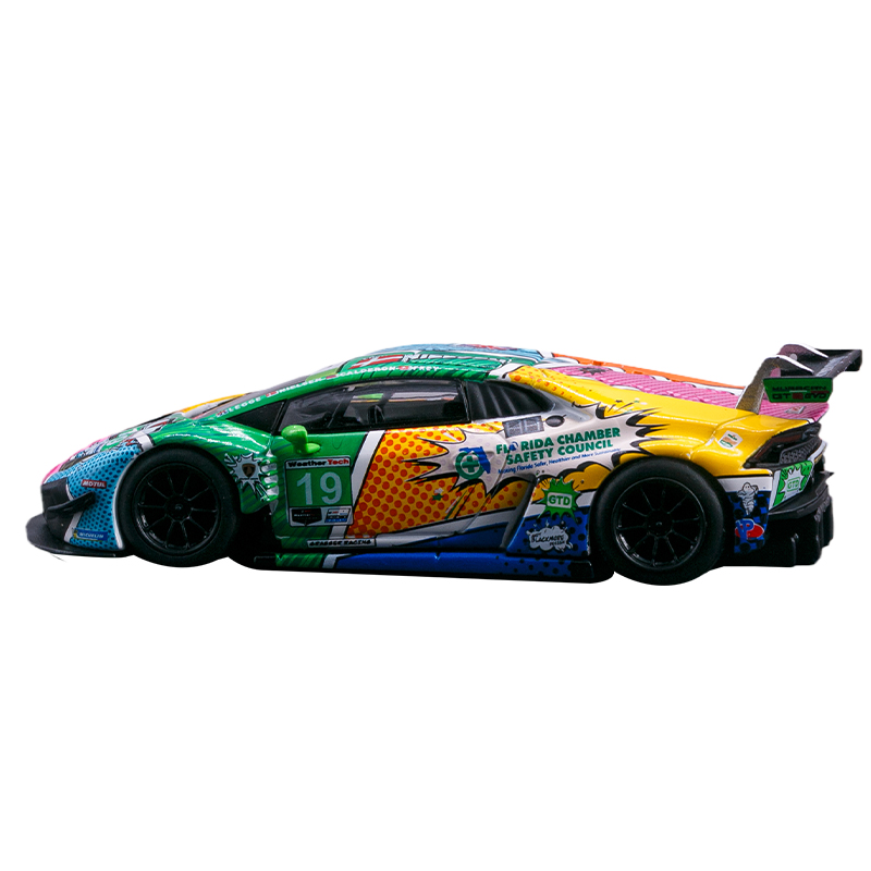 MINIGT合金小汽车模型玩具1:64兰博基尼Huracan GT3 EVO #19 #252 - 图3