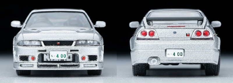 Tomytec合金车模型TLV日产GTR NISMO 400R 银 松田次生式样 N305a - 图2