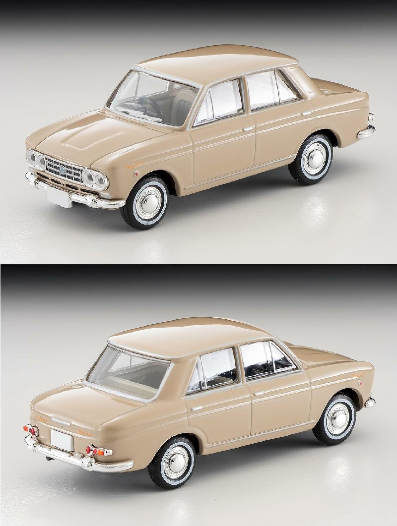 Tomytec合金车模型TLV Datsun Bluebird 1600SSS 白LV-205a 米65d - 图0