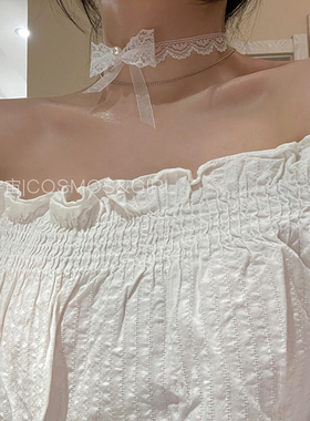 给你宇宙蕾丝珍珠女少女温柔风