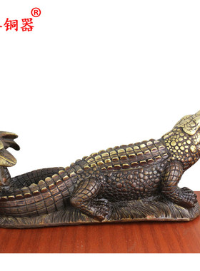 黄铜椰子树摆件工艺品