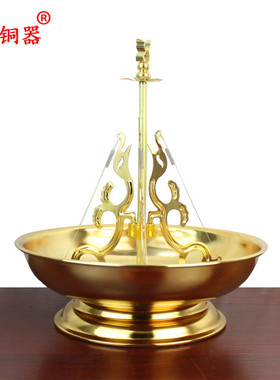 宇卓合金三宝熏香架工艺品