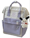 College student canvas large capacity computer backpack