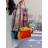 2026 New Outdoor Dopamine Crossbody Bag Women's Bag Large Capacity Sports Leisure Summer Lightweight Crossbody Small Bag