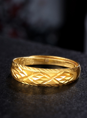 珠宝指环时尚女款素金