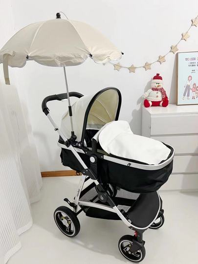 Sombrilla para cochecito de bebé, sombrilla para caminar con bebé