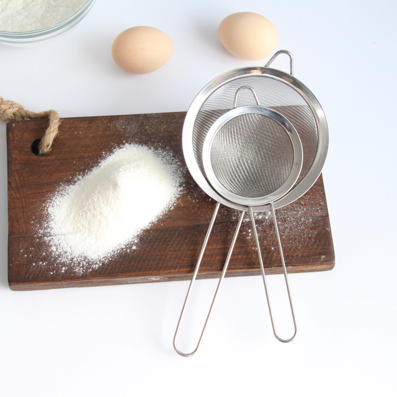 烘焙工具 不锈钢手持面粉筛子 厨房过滤网筛糖粉筛滤豆浆筛子30目,淘宝优惠券,粉丝福利购,淘宝优惠卷