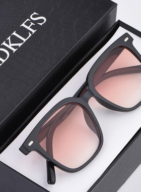 气场十足有个性全场焦点黑超墨镜