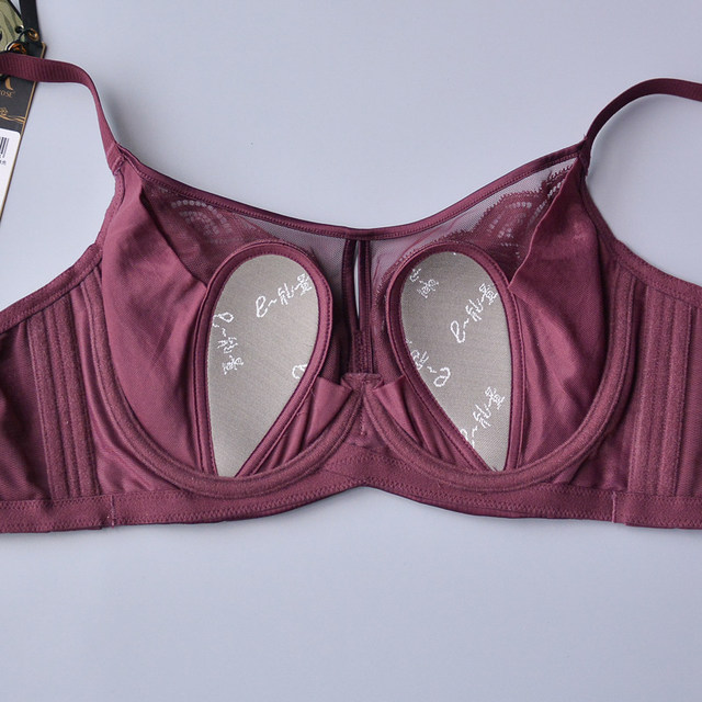 June Rose 6170 bra genuine thin cup crystal cup tube top soft steel ring sexy push-up adjustable underwear