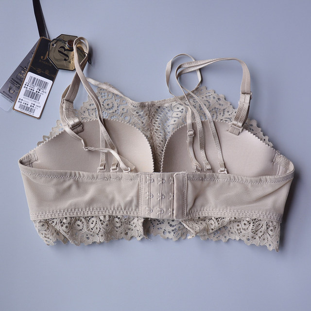 June Rose 620031 counter genuine detachable sexy beautiful back no wire underwear bra thin section