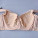 June Rose 6207 genuine hole-in-the-wall thin cup bra with steel rims, four-breasted thin CD, full cup adjustment to close breasts
