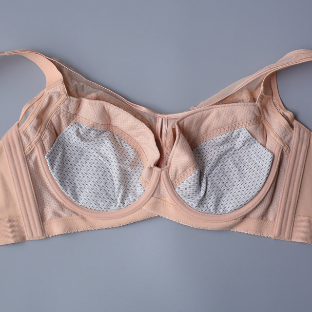 June Rose Bra 8202 Oxygen Plastic Breast Protector Massage Beads Care Thin Gathering Secondary Breast Adjustment CD Cup Bra