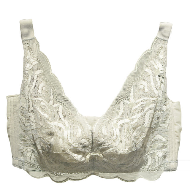 Posture: Big breasts appear small, thin cup, soft steel ring gathers the sides