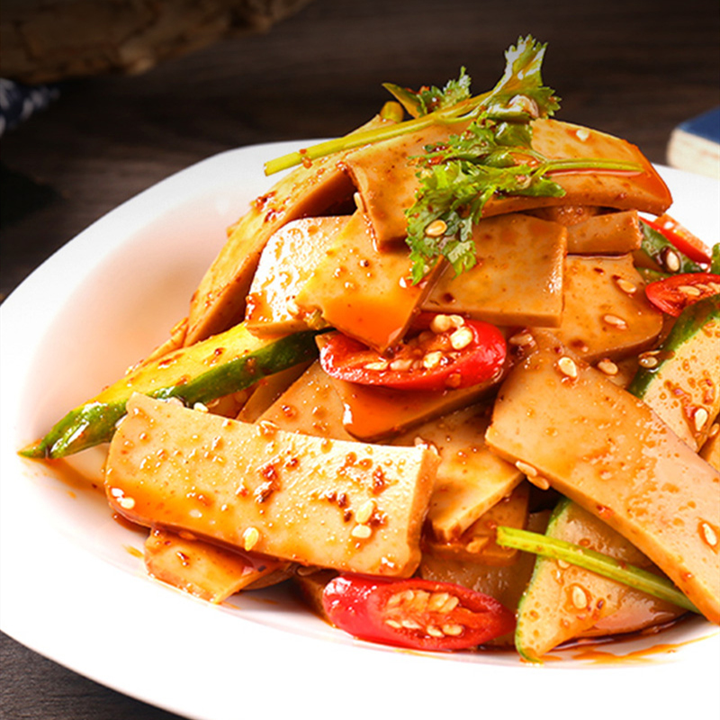 素天下素卤百叶千叶豆腐千页豆腐干干货豆干炒菜用素食素菜豆制品 - 图1