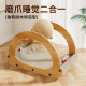 16cm super large sisal ball hole-punching bell ball design