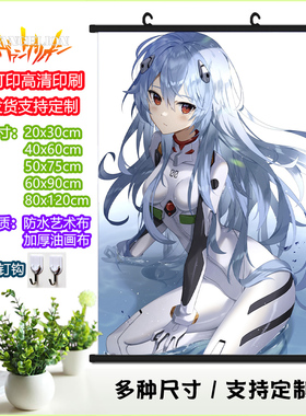 新世纪福音战士挂画 绫波丽 明日香海报 NEON GENESIS EVANGELION