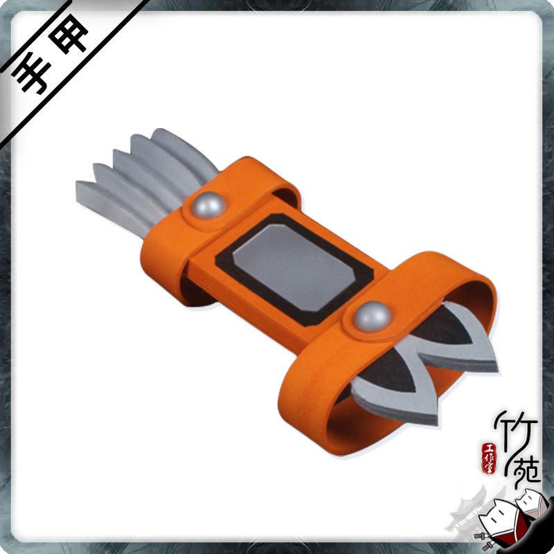 竹苑通灵王麻仓叶cos 3d打印项链手甲武器可听耳机道具现货 竹苑cos工作室 淘优券