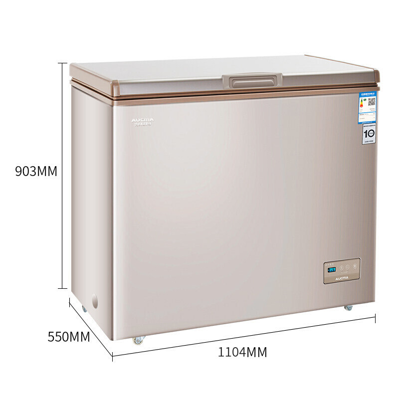 aucma /澳柯玛风冷家用小型冷冻柜 奕尚电器冷柜