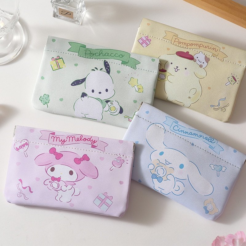 三丽鸥数据线收纳包耳机零钱充电宝头移动硬盘便携迷你口红化妆包,淘宝优惠券,粉丝福利购,淘宝优惠卷