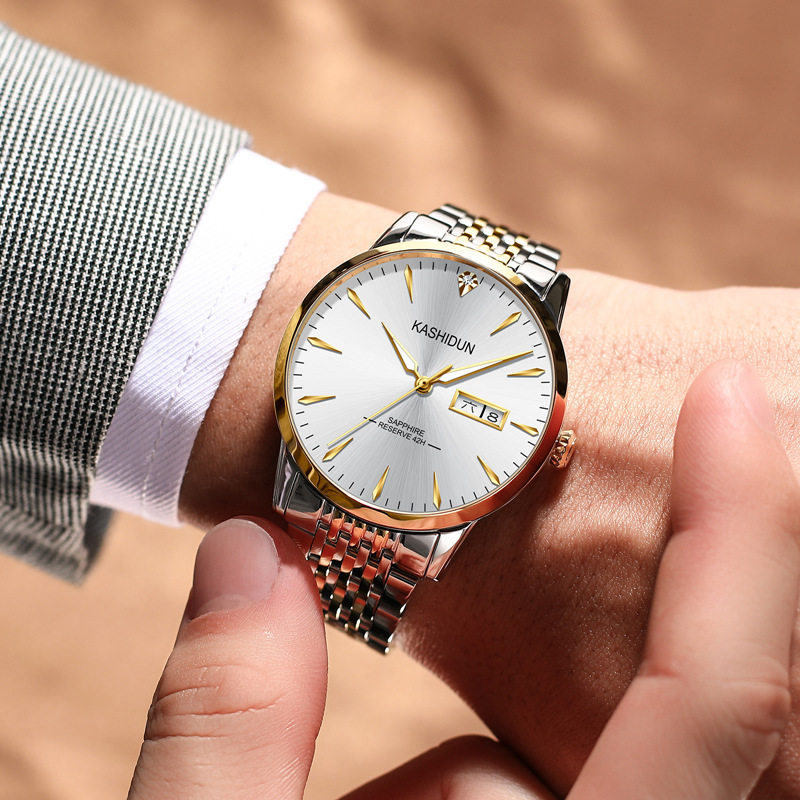 卡诗顿正品男全自动潮流男士机械表 卡诗顿凯瑞国产腕表