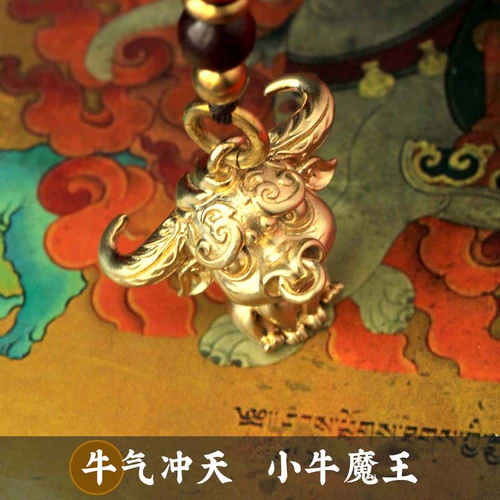 Изысканный оберег на день рождения, талисман, медный брелок, подвеска, подарок на день рождения