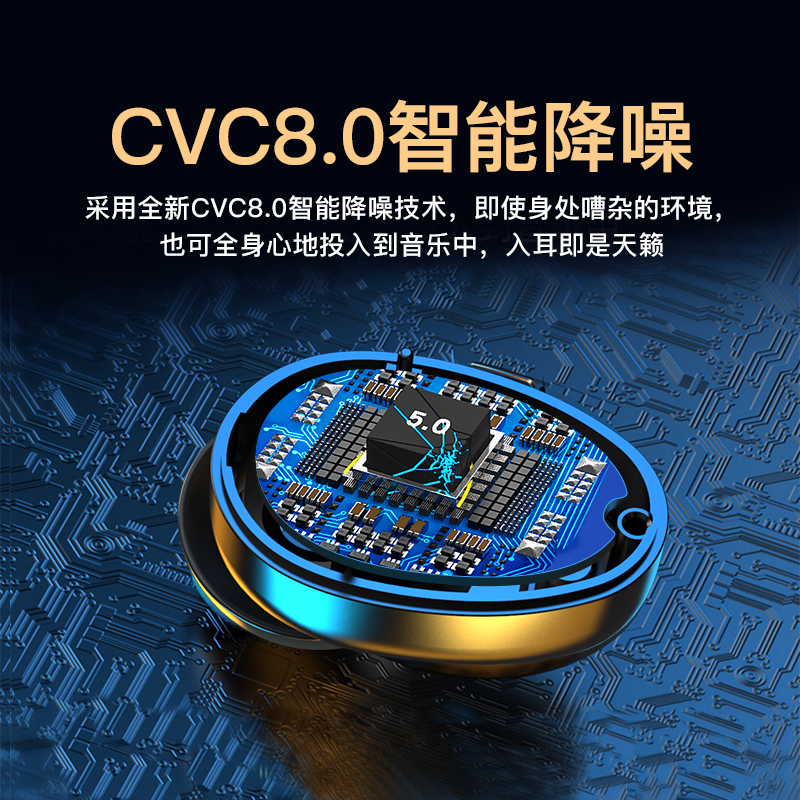 冠格旗舰店蓝牙耳机真无线双耳入耳式超长待机续航原装正品通用5.0隐形运动跑步迷你微小型适用苹果华为手机通用女生2