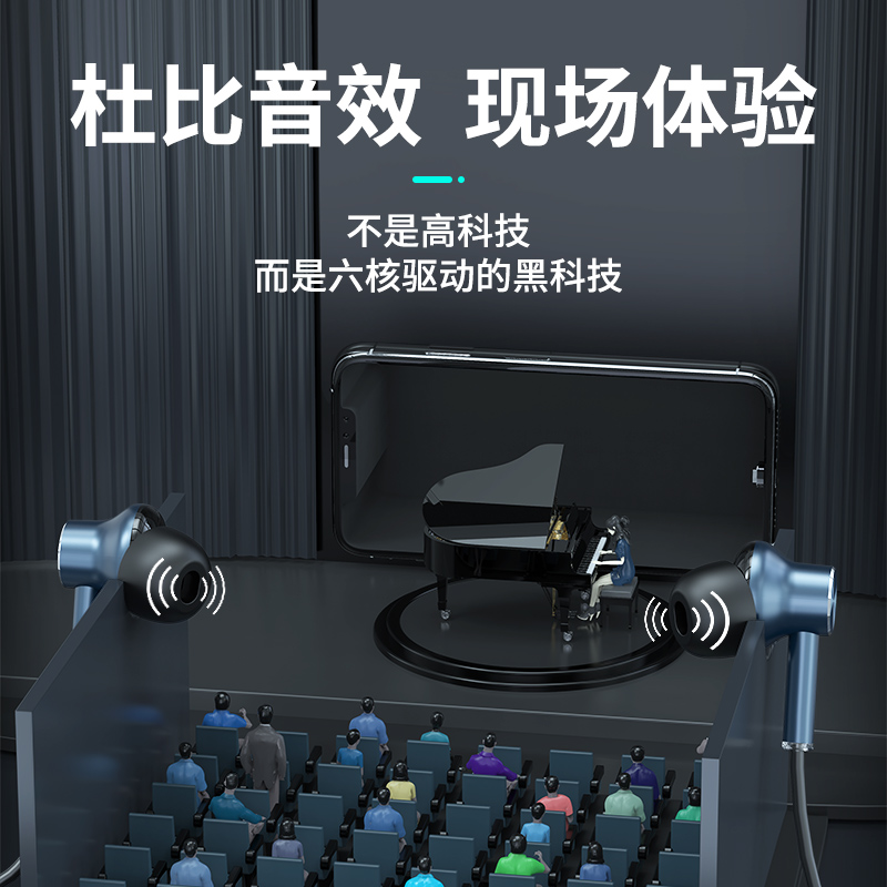 冠格旗舰店【正品】挂脖式蓝牙耳机双耳HiFi运动无线入耳式耳塞超长待机原厂原配适用通用苹果小米vivo华为oppo手机1